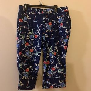 Floral Capris